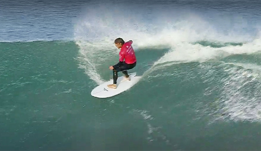 A twin fin contest at J-Bay with Conner Coffin, Jordy Smith, Matt Wilkinson, and Sebastian Zietz. Yes, please.