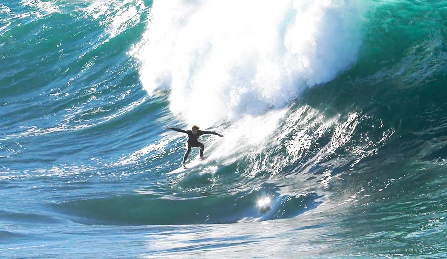 In some cases, the lumps and bumps on a wave make the jump to something a little more hazardous.