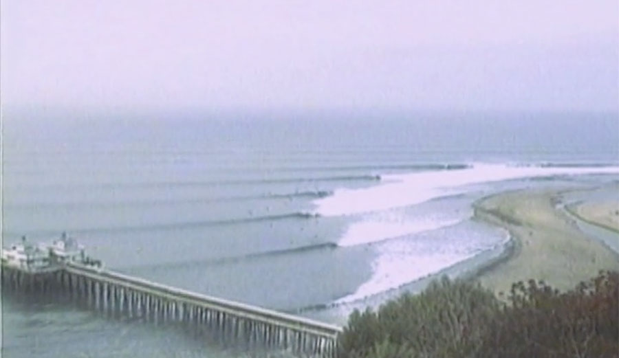 When summer rolls around with all its wonderful south swells, California's most famously classic wave turn on.