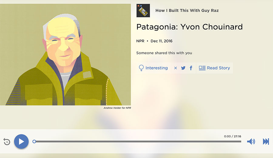 Click the image above to listen to the podcast on NPR's site.
