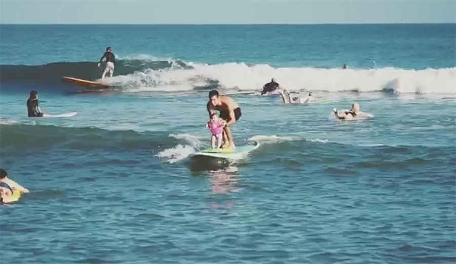 Filipe Toledo is far more than just a really good surfer. He's also a devoted father and husband.