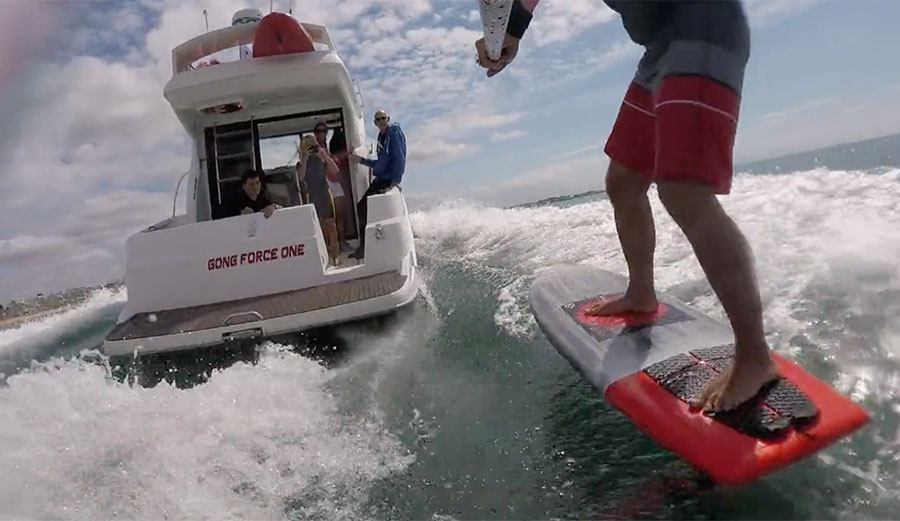 Hydrofoiling is everywhere you look right now.