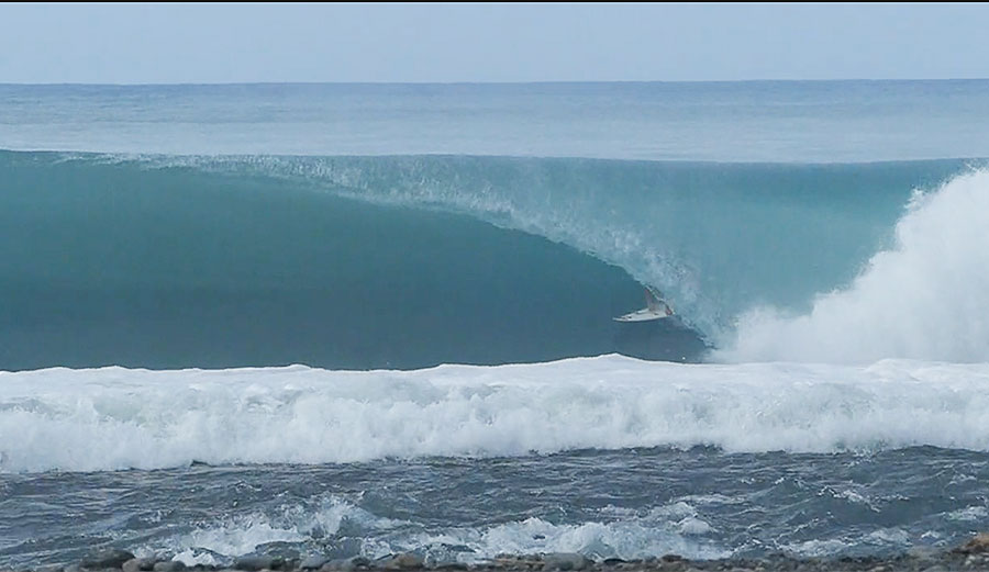 Japan isn't usually the first place one thinks of when they think about a surf trip. The land of the rising sun, though, gets some damn good waves when the stars align.