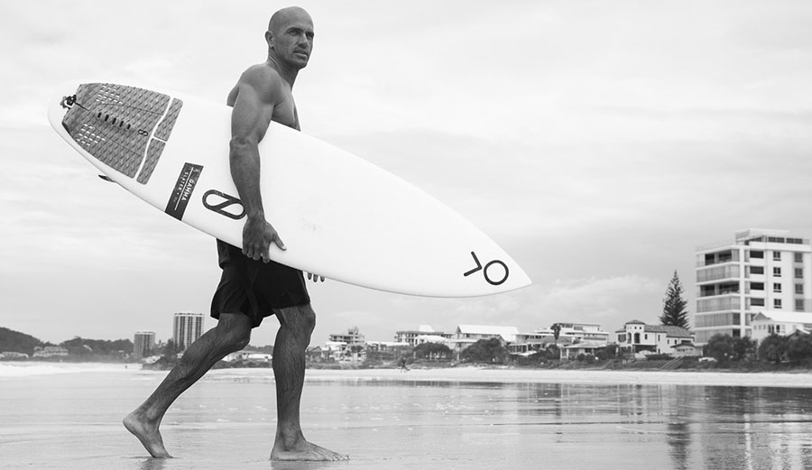 Kelly Slater went on The Wire with Chris Grow.