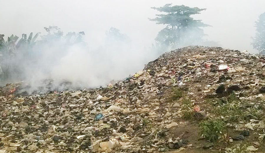Kenyans use an average of 24 million plastic bags a month. Photo: Joshua Amponsem