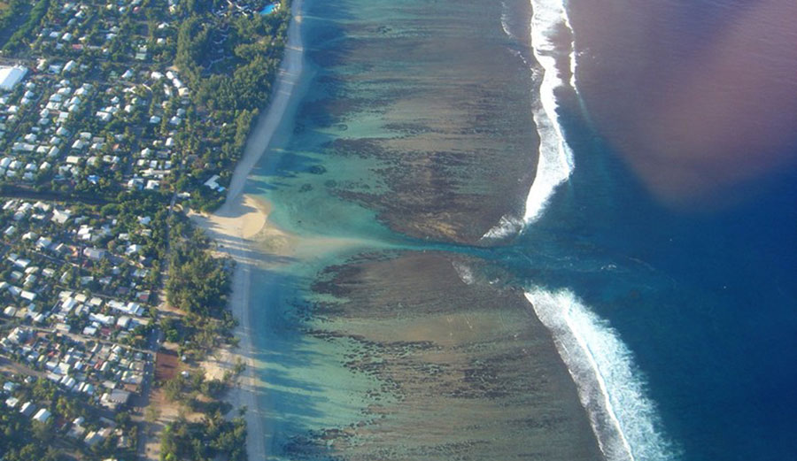 Lagoon, La Réunion. Image:  Mai-Linh Doan/Wikipedia, CC BY-SA