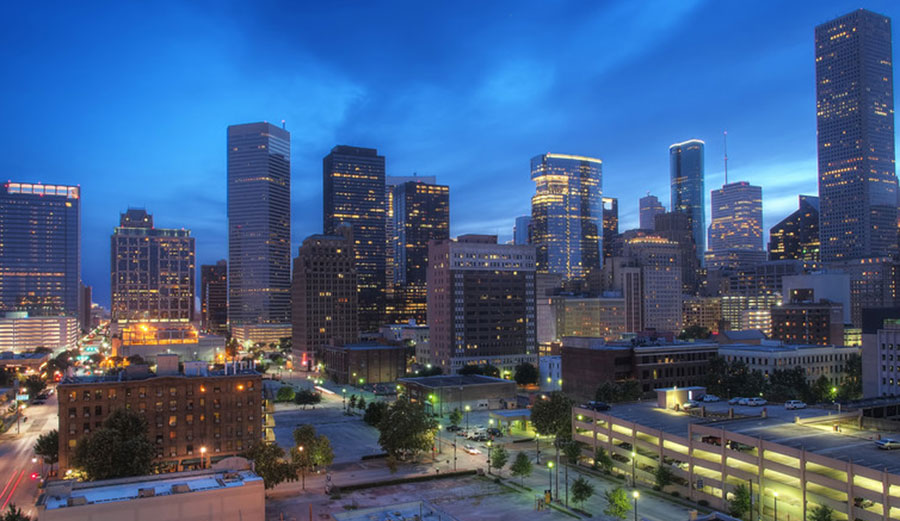Individual decisions on flood drainage for specific locations in heavily paved Houston may have been considered sufficient but planners need to consider how the entire region can handle flooding and other extreme weather events. Photo: Om, CC BY-NC-ND