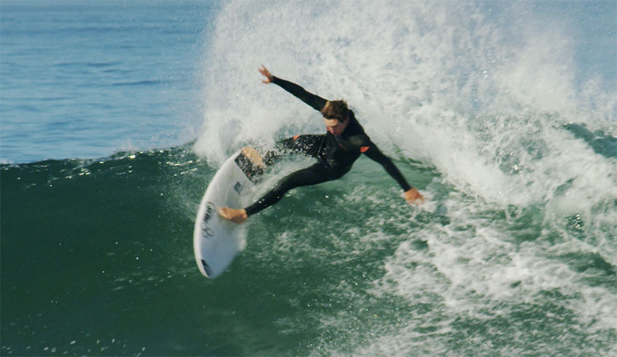 Michael Dunphy seems to have Lowers wired, and although you won't see him on the webcast, his surfing in the edit above will make you wish you could.