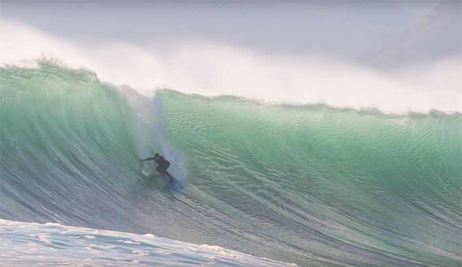 Twiggy's no stranger to big waves. It's odd to watch him sometimes because he seems so comfortable on waves of serious consequence that they don't seem consequential