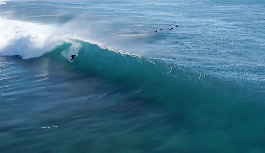 So let's just leave it at this: unknown surfers score unknown wave... and it's nice to know that still exists. And please, if you know where this is, don't say anything. 