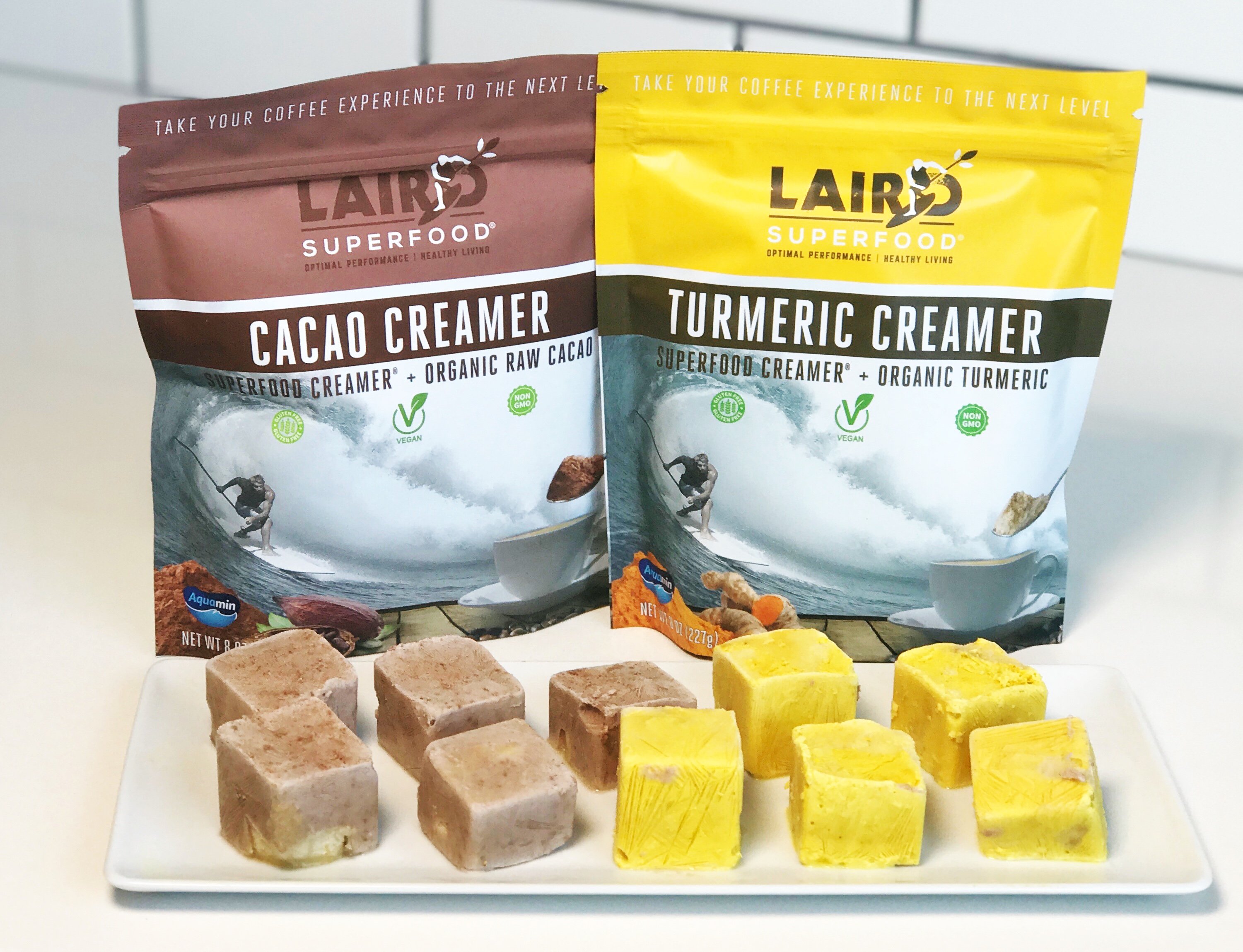 Laird's creamer knows what's up. And if you order it at a restaurant, the receipt says Laird's Cream. We know firsthand.