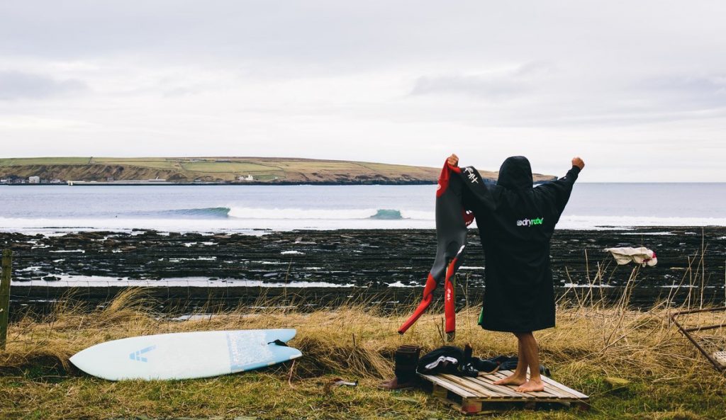 Everything about this situation would have been preferable to the one I experienced. Photo: McLeod/DryRobe