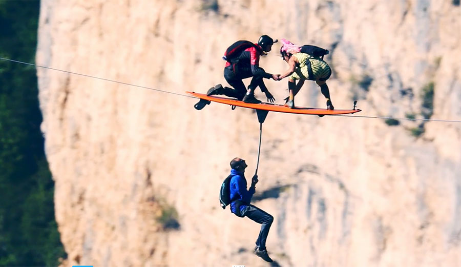 The Flying Frenchies have a documentary coming out. Here's the trailer.