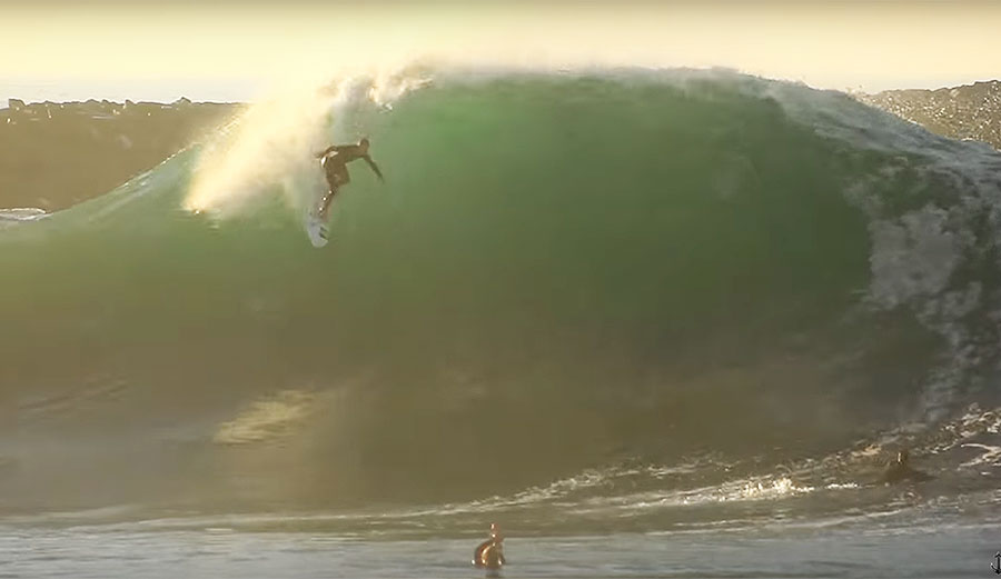 When a south swell showed up on the forecast last week, wave-starved Californians commenced celebrating.