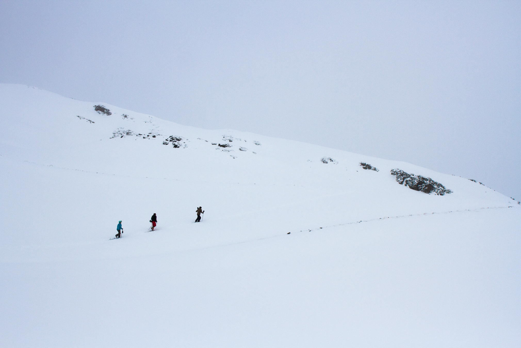 Start of the season 10th of November in French Pyrenees
