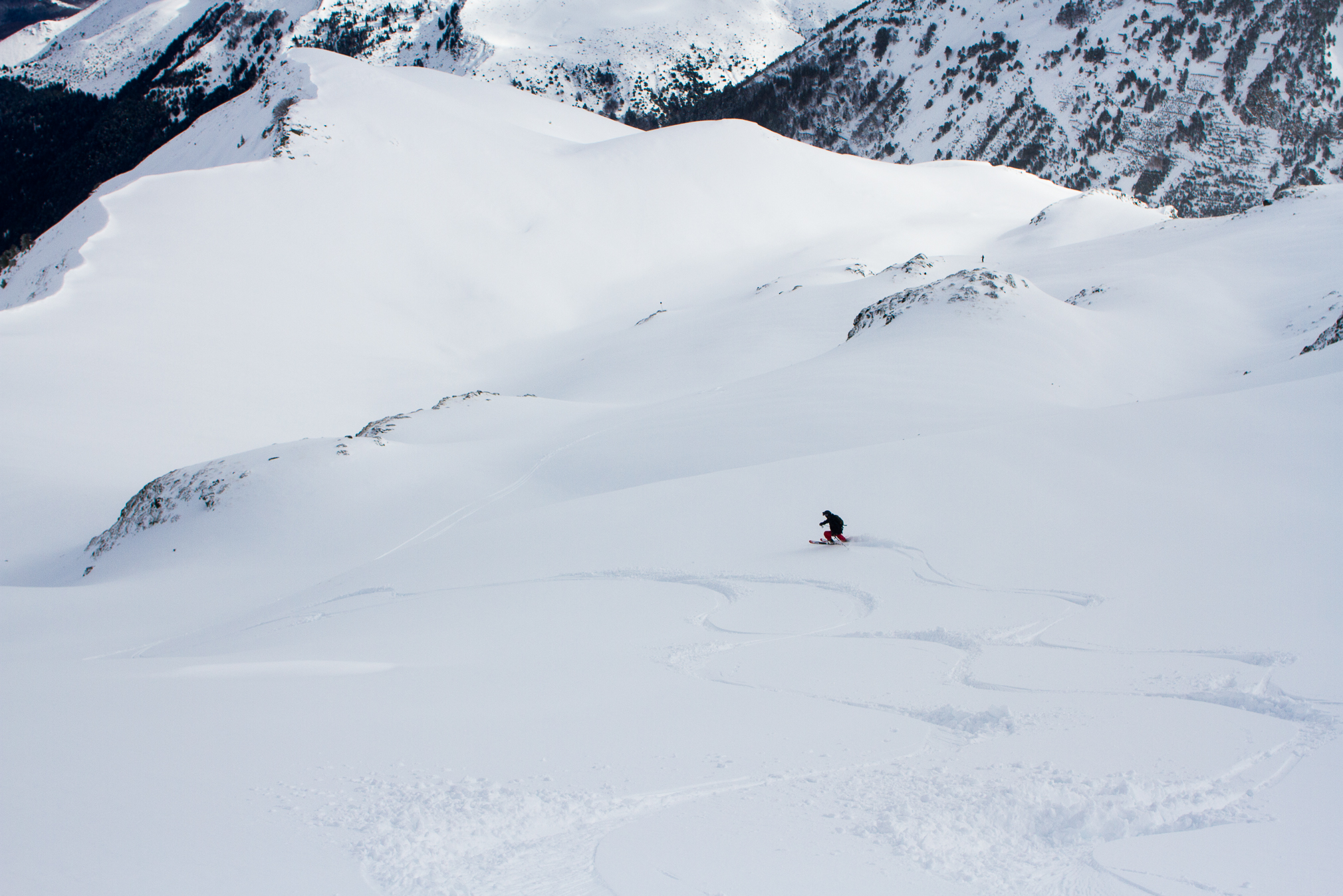 Start of the season 10th of November in French Pyrenees