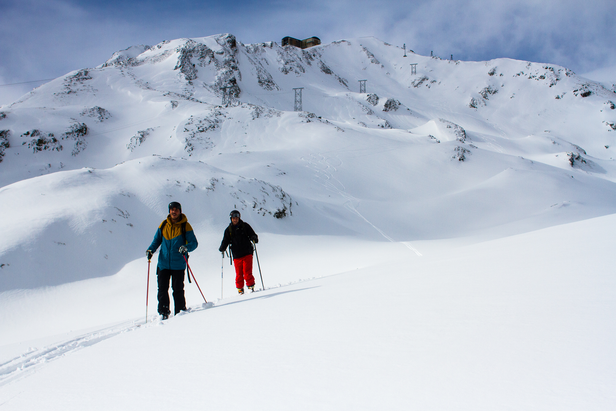 Start of the season 10th of November in French Pyrenees