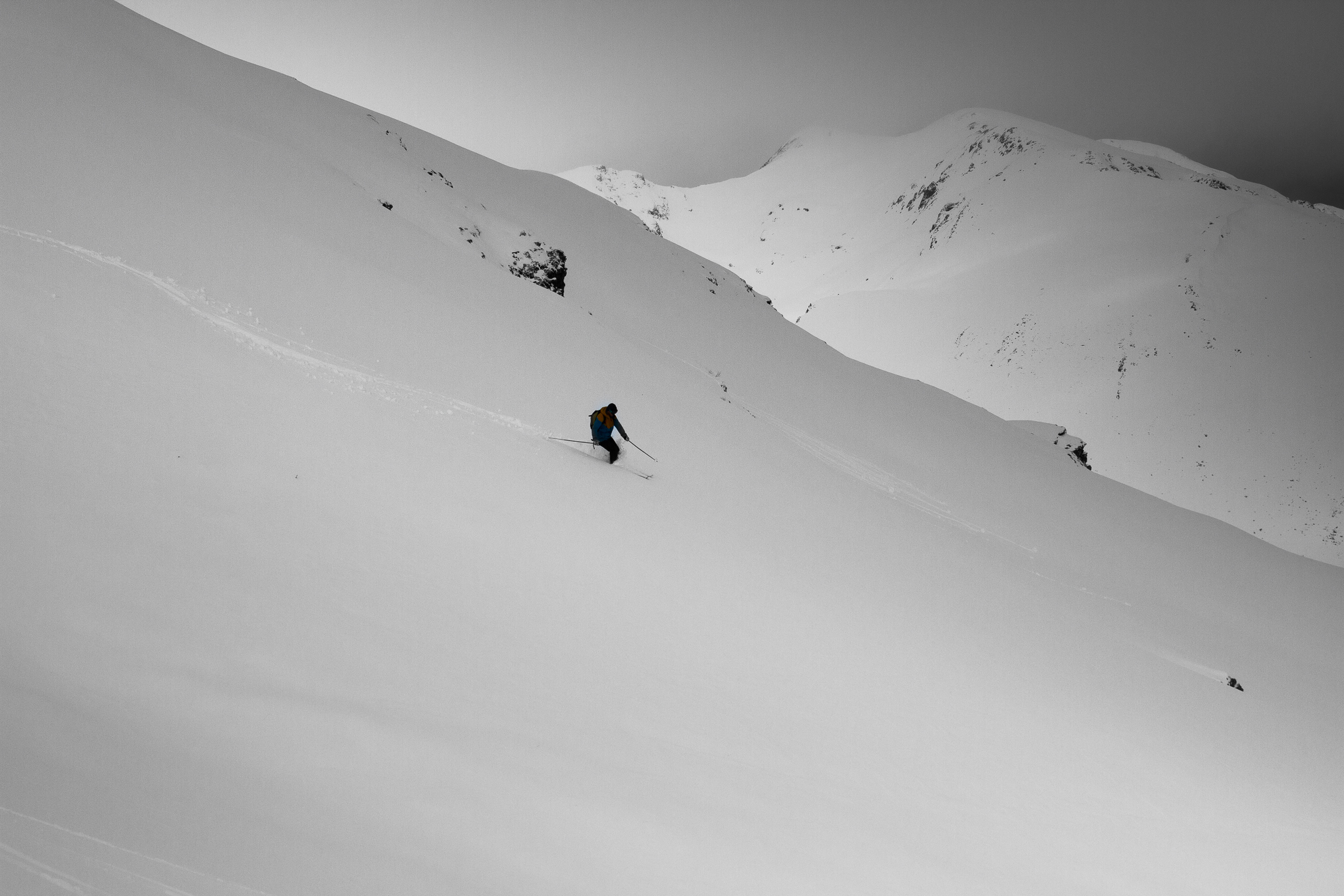 Start of the season 10th of November in French Pyrenees