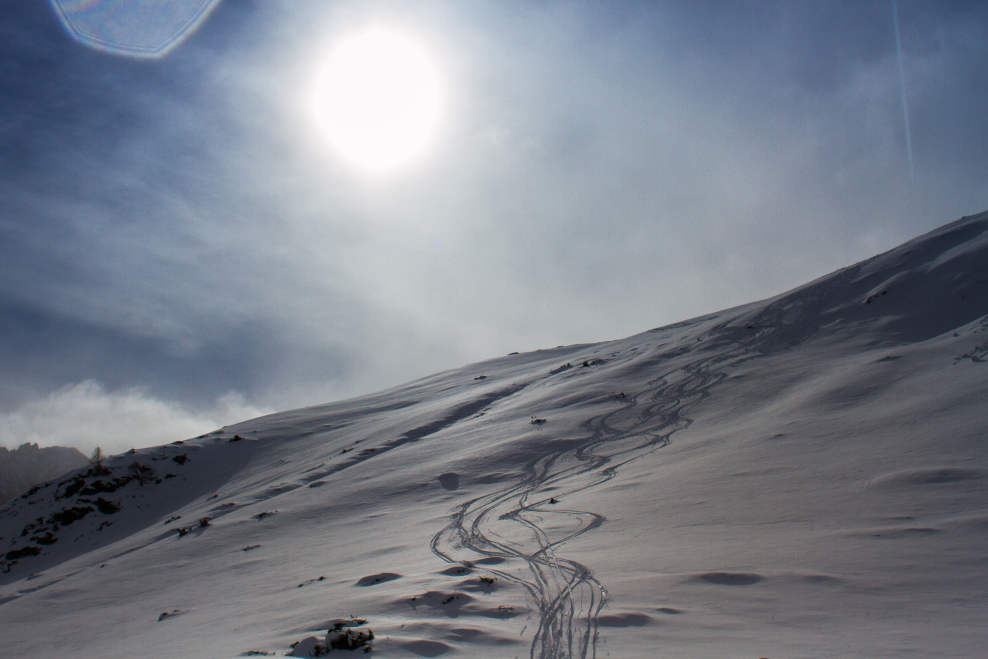 Start of the season 10th of November in French Pyrenees