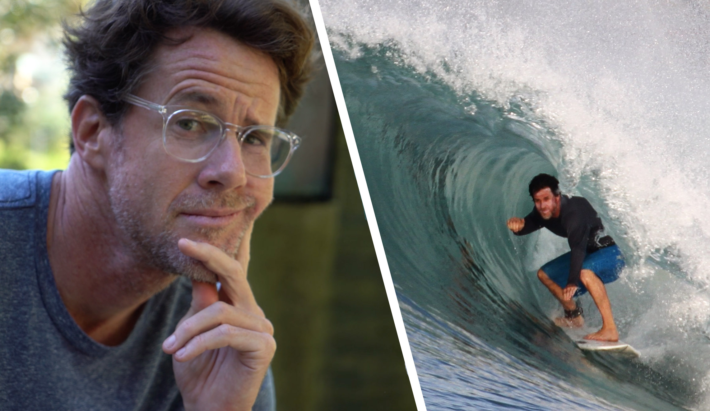 Surfer/Philosopher Aaron James. Photos: The Inertia/Courtesy of Aaron James