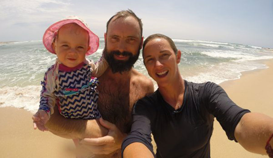 Babies make even the saltiest local smile.