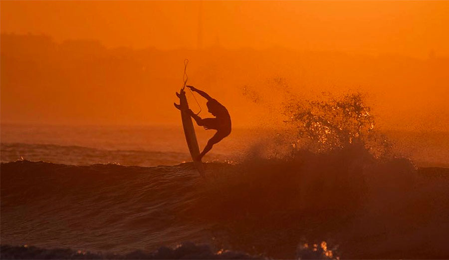 Filipe Toledo must surely surf more than anyone on earth.