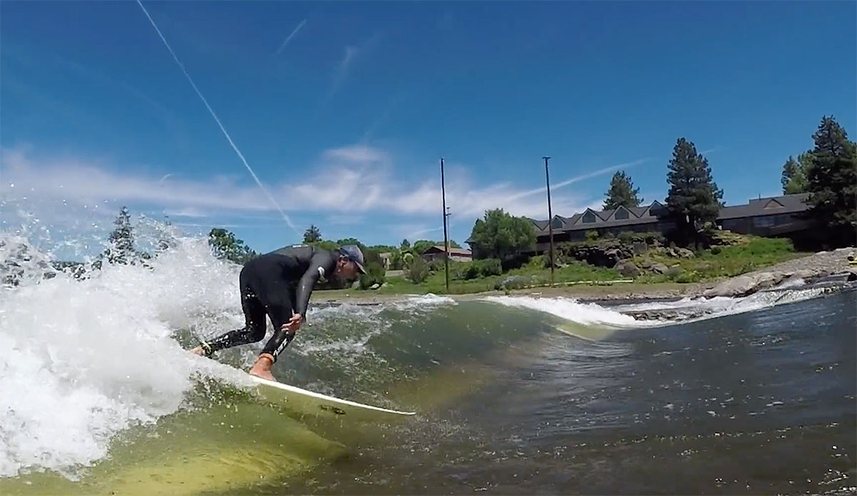 Weird waves are all the rage right now. Dylan Graves, Gudauskas brothers, and Hannah Scott met up with Gerry Lopez to surf a river wave in Bend, Oregon.
