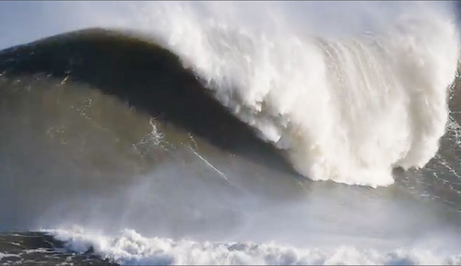 When Typhoon Lan blustered its way past Japan last October, a serious amount of swell came with it.