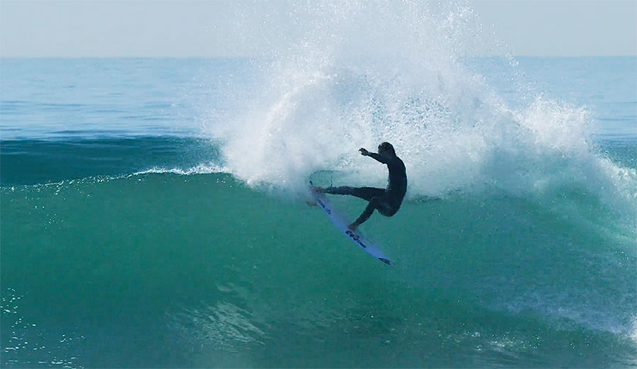Rumor has it that after Jordy Smith's Lowers session, the sea level had dropped three feet.