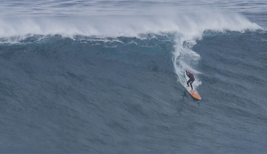 After he was found himself on the losing end of the stick at last years event in Peniche, Josh Kerr headed to Nazaré to meet a giant swell.