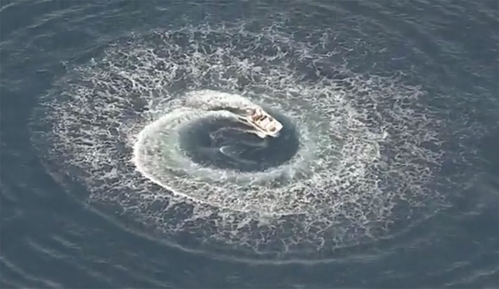 One person is dead and another is missing in Half Moon Bay after a boat was found spinning around in circles late on Sunday afternoon.