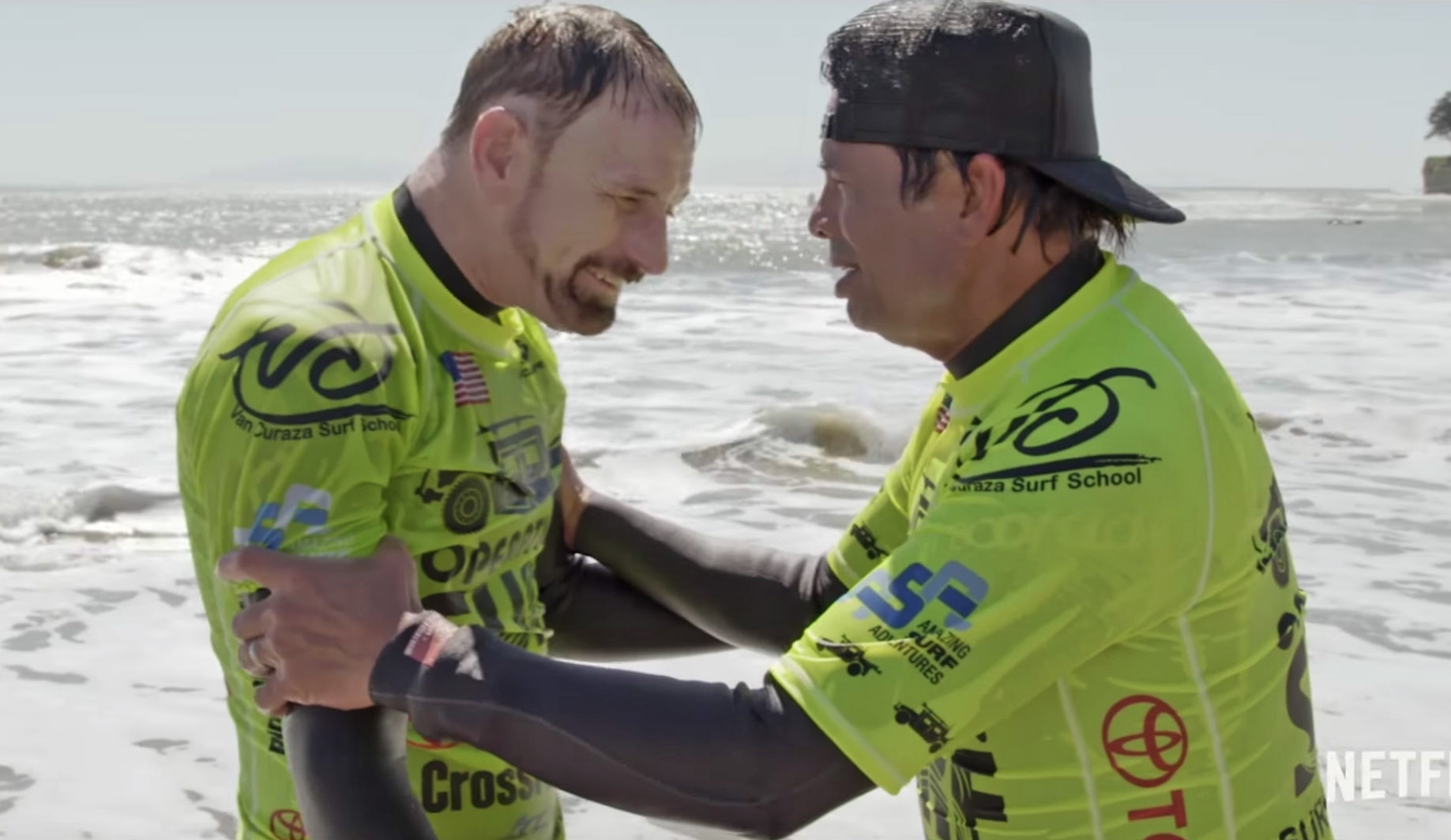 Resurface looks like a powerful film about using surfing to rehabilitate war veterans.