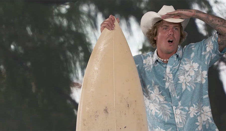 Surfer Magazine asked Albee Layer to become an actor for a North Shore sequel.