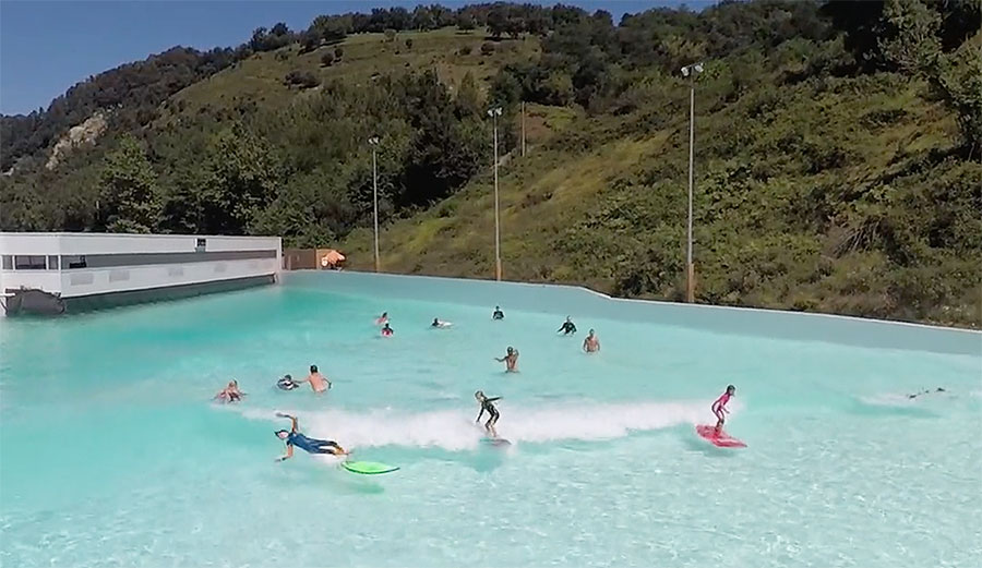 A Family Surf Session at The Cove