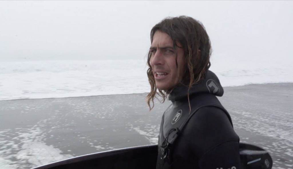 Craig Anderson. The paddle struggle is real. Photo: Outside TV
