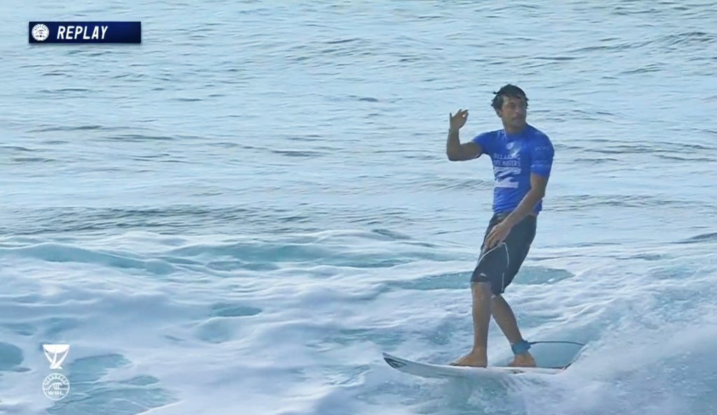 "Even though it was a Medina, John John showdown, you guys showed me a lot of love. " Image: WSL