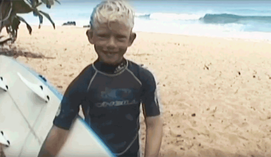 Here's a look at John John Florence's upbringing on the North Shore. It explains a lot.