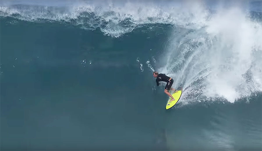 John John Florence found a wave at Backdoor that everyone on earth can appreciate.
