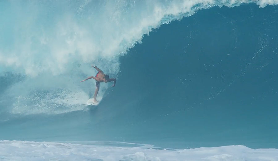 Balaram Stack, Jacob Willcox, John John Florence, Gabriel Medina, and a whole slew of others snuck into a whole bunch of Pipeline.