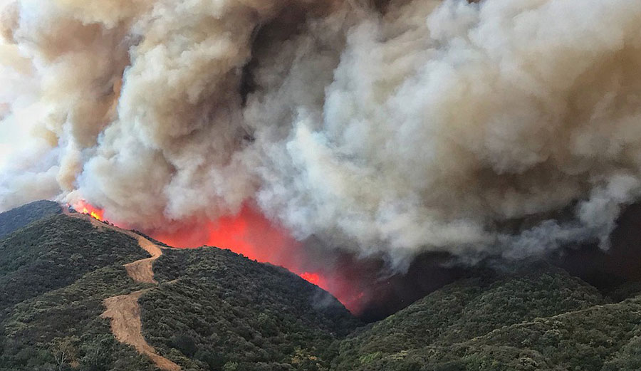 Image: Mike Eliason, Santa Barbara County Fire Department