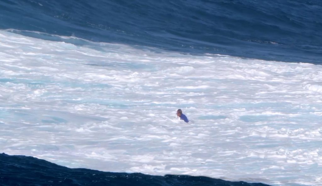 Mark Visser Jaws Jumps Photo: Ocean Warrior Course