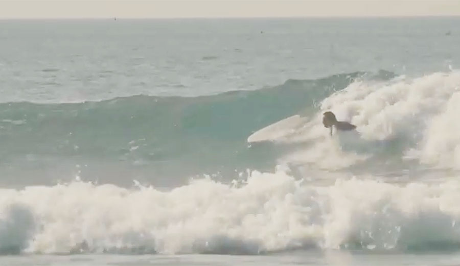 This Guy Ghost Rides His Surfboard