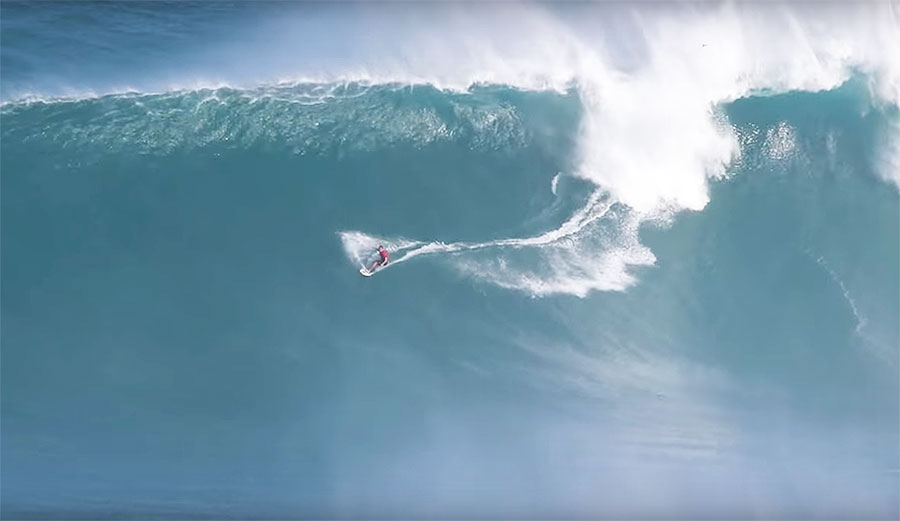 Makua Rothman doesn't tow often, but when he does... watch out.