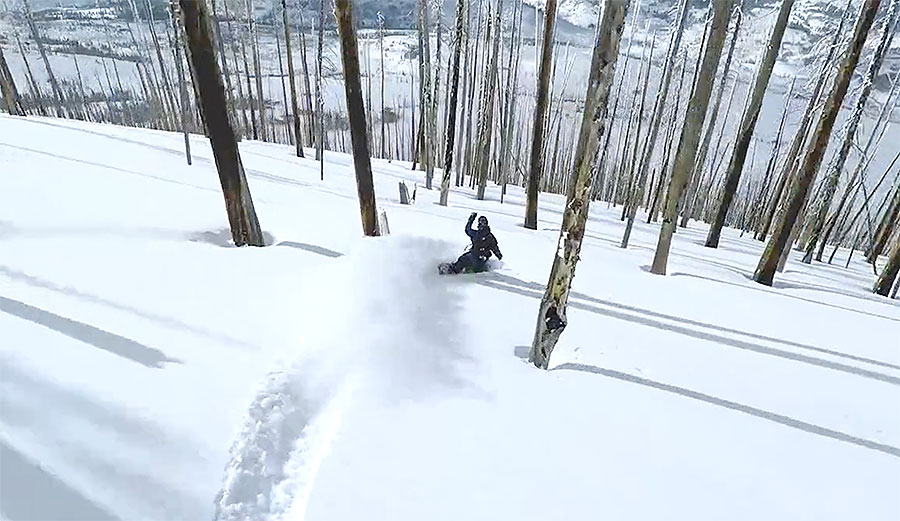 Pow surfing is where you want to be.