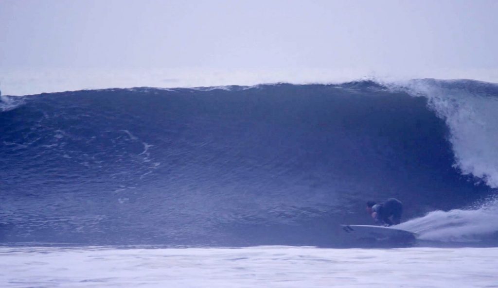 Rincon bottom turn. Image: Kevin Welti