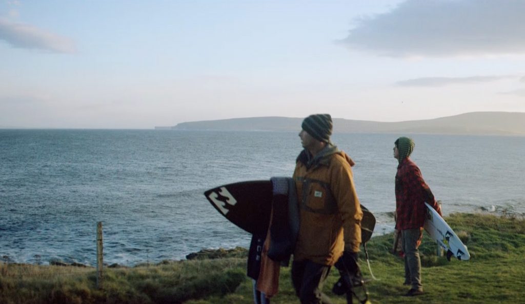 Shane Dorian and Albee Layer check out the Blood Eagle. Photo: A Life in Proximity