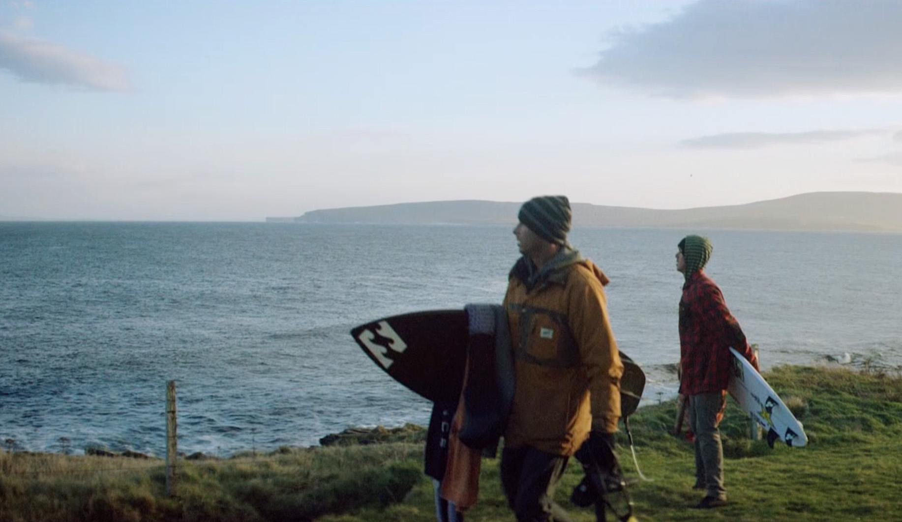 Shane Dorian and Albee Layer check out the Blood Eagle. Photo: A Life in Proximity