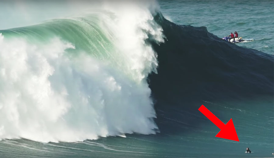It's safe to assume that Lowe doesn't view wipeouts in the same way as a normal surfer.