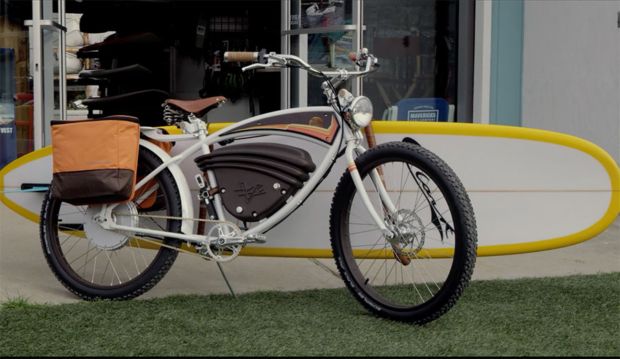 Have you ever wanted an electric bicycle? Jeff Clark's signature cruizer might be it... but it ain't cheap.