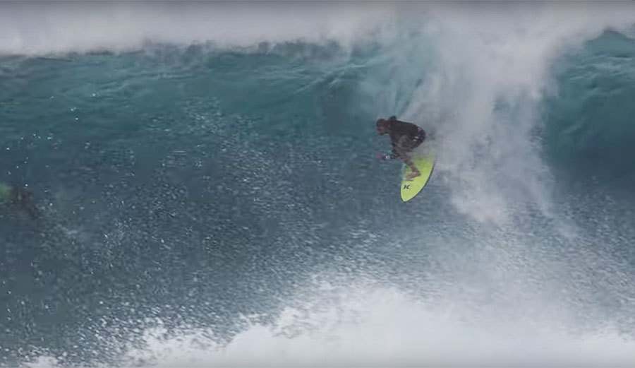 No one should be able to surf a wave like this with so little emotion. But John John Florence does.